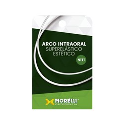 50.60.037 Arco Intraoral Superelástico Estético Superior G NiTi 016 - Morelli