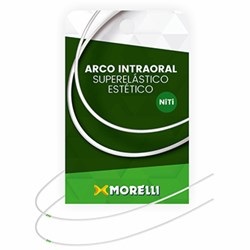 50.62.037 Arco Intraoral Superelástico Estético Superior G NiTi 19X25 - Morelli
