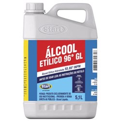 Álcool Etílico 96% 5,1L Start