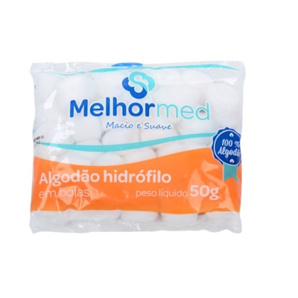 ALGODAO BOLA 50GR MELHORMED