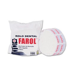 Algodao Rolete c/ 100 Branco Farol