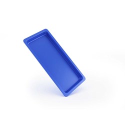 Bandeja Plastica Autoclavavel Azul 22 X 09 X 1,5 Maquira