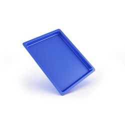 Bandeja Plastica Autoclavavel Azul 22 X 17 X 1,5 Maquira