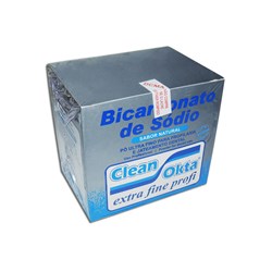 Bicarbonato de Sodio Natural c/ 15 Env de 40g Clean-Okta