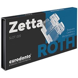 BRAQUETE SAFIRA ROTH ZETTA 0.22 2 PRE MOLAR I/E (35) C/1 EURODONTO