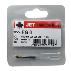 Broca Carbide FG 6 - Jet