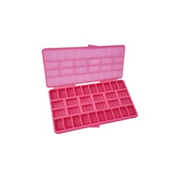 Caixa Organizadora Rosa com Glitter 30.10.0109 - Orthometric