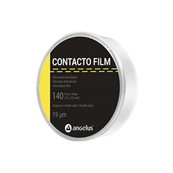 Carbono Contacto Film Ultrafina (19µ) 76 x 22mm c/  140 Tiras Ref. 555 - Angelus