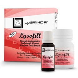 Cimento Endodôntico Lysofill Pó e Liq 12g/10ml - Lysanda