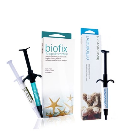 Cimento Ortodondico Fotopolimerizável Biofix 4g + Orthoprotect - Biodinâmica