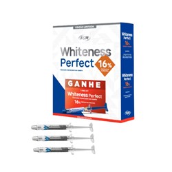 Clareador Whiteness Perfect 16% KIT ganhe Perfect 16% Mini Kit FGM
