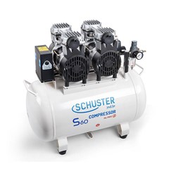 Compressor S60 60 Litros 220v p/  02 Consultorios Schuster