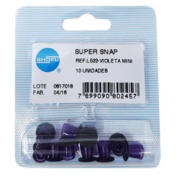 Disco de Lixa Super Snap Mini c/ 10 Violeta Ref. L522 - Shofu