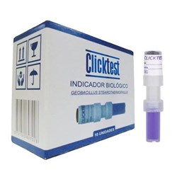 Indicador Biologico Clicktest C/10 Essence Dental VH Val Ago/2024