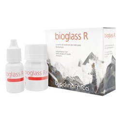 Ionômero de Vidro Restaurador Bioglass R A3 Kit Pó 10g + Liq. 8g - Biodinâmica