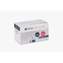 Ionômero de Vidro Riva Restaurador Self Cure A2 c/  50 Cápsulas - SDI