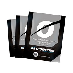 Kit Sequencia de Arcos Estéticos p/ Autoligado Cerâmico 57.48.4000 - Orthometric