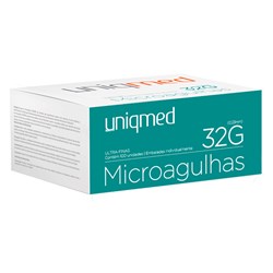 Microagulha (Agulha De Lebel) 4Mm 32G Cx C/100 Uniqmed