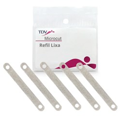 Microcut lixa granulacao media refil c/5 Ref. 3036 - TDV