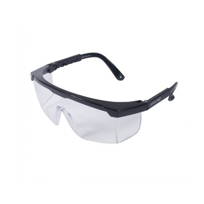 Oculos Nitro Haste Preta Incolor Safety Lens Steelpro