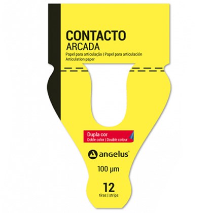Papel Carbono Contacto Arcada Total (100 Micras) c/  12 Tiras Ref. 552 - Angelus