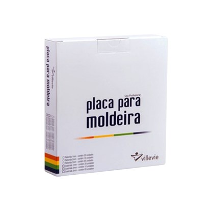 Placa Soft (Silicone) Redonda 2,0mm c/ 10 - Villevie