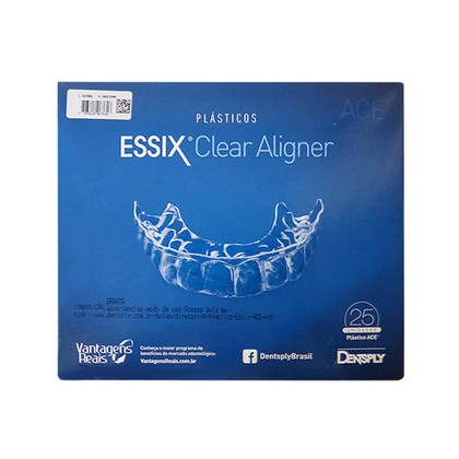 Plastico Essix Clear Aligner Ace 0,35 c/ 25 Dentsply